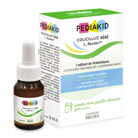 PEDIAKID КОЛИЦИЛЛУС БЕБИ ПРОТИВ КОЛИК У МЛАДЕНЦЕВ / COLICILLUS® BEBE L. Reuteri+, 8 мл
