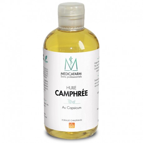Medicafarm Масло массажное КАМФАРА И КАПСИКУМ «Интенсивный разогрев», 250 мл