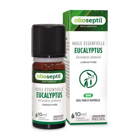 ОЛИОСЕПТИЛ ЭФИРНОЕ МАСЛО ЭВКАЛИПТА ШАРОВИДНОГО / OLIOSEPTIL HUILE ESSENTIELLE EUCALYPTUS GLOBULUS - 10 мл