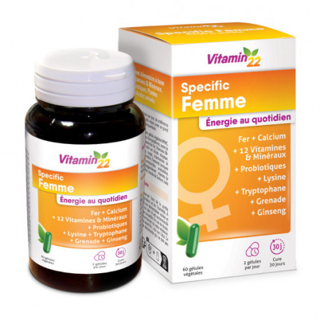 ВІТАМІН'22 СПЕЦІАЛЬНИЙ ЖІНОЧИЙ / VITAMIN'22 SPECIFIC FEMME, 60 капсул