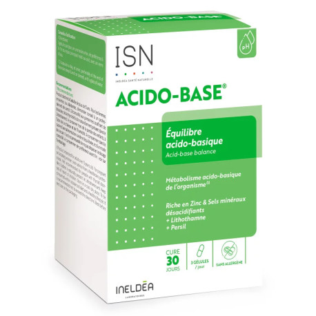 INELDEA АЦИДО-БЕЙЗ / ACIDO-BASE®- кислотно-щелочной баланс - 90 капсул