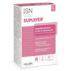 INELDEA СУПЛЕФЕР / SUPLEFER ® - Подолання дефіциту заліза, 30 капсул