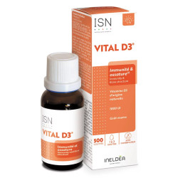 INELDEA ВИТАЛ-Д3 / VITAL-D3® - крепость костей, поддержка иммунитета - 20 мл