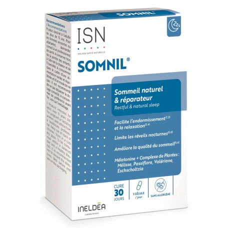 Комплекс Ineldea Сомніл / SOMNIL - просте засинання та відновлюючий сон - 30 капсул (IN25)