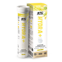Изотоник STC Гидра+ лимон / HYDRA+ CITRON - электролиты + витамины + цинк, 20 шипучих таблеток (SNS43)