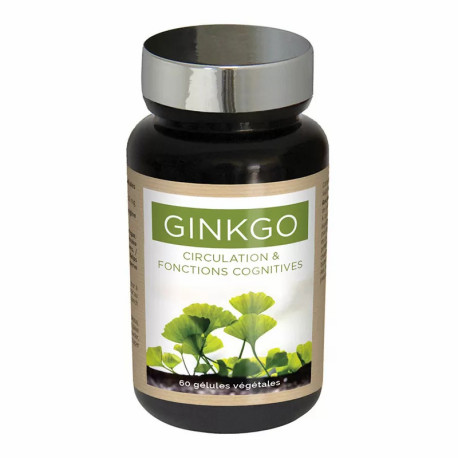 Комплекс Nutriexpert  Гінкго білоба / GINKGO BILOBA - Ясний розум та гостра пам'ять, 60 капсул (LIDK90)