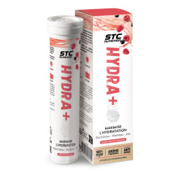 Ізотонік STC Гідра+ червоні фрукти / HYDRA+ FRUITS ROUGES - електроліти вітаміни цинк, 20 шипучих таблеток (SNS44)