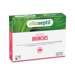 ОЛІОСЕПТІЛ Бронхи / OLIOSEPTIL BRONCHES, блістер 15 капсул