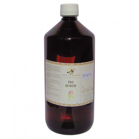 Nectarome Цветочная вода Дамасской розы, для лица, волос и тела / Eau de Rose, 1 л
