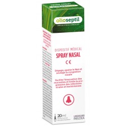 ОЛІОСЕПТИЛ Спрей для носа / OLIOSEPTIL SPRAY NASAL, 20 мл  Знімає закладеність носа