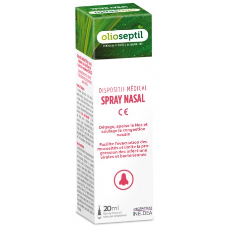 ОЛИОСЕПТИЛ Спрей для носа / OLIOSEPTIL SPRAY NASAL, 20 мл