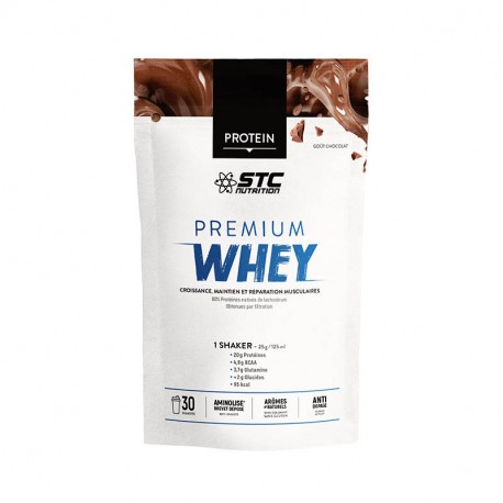 STC ПРЕМІУМ ВЕЙ ПРОТЕЇН - ШОКОЛАД / Premium WHEY Protein – CHOCOLAT - Побудова мускулів та відновлення, 750 г