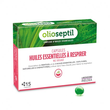 ОЛІОСЕПТІЛ Гайморові пазухи / OLIOSEPTIL SINUS, блістер 15 капсул